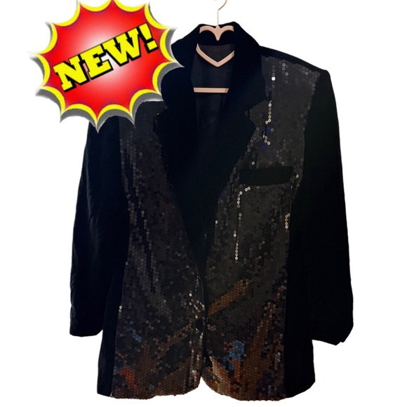 Criscione Jackets & Blazers - CRISCIONE SEQUIN BLAZER
